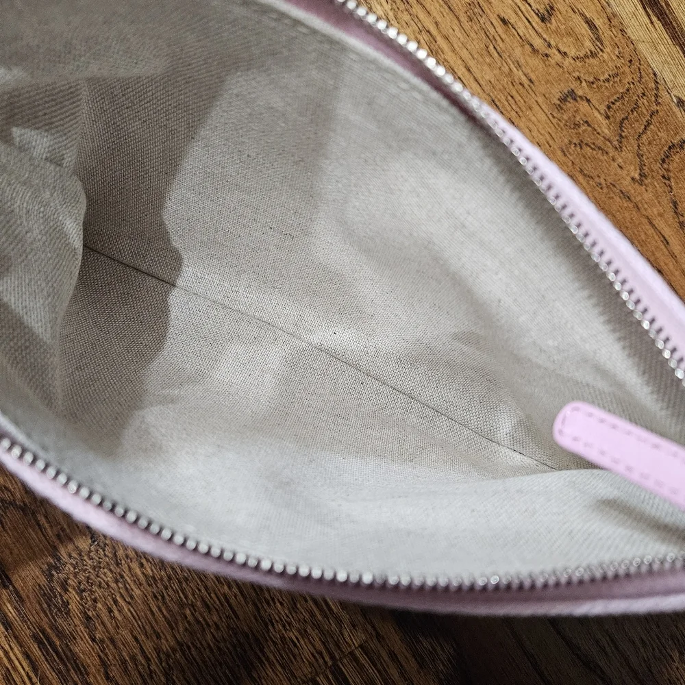 Chanel Deauville Clutch Pouch Pink